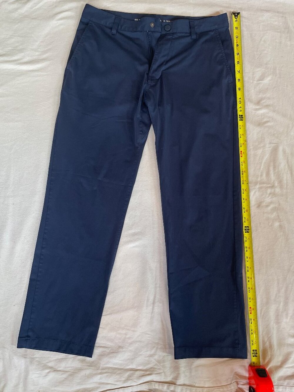 RHONE Men's Navy Blue Chinos